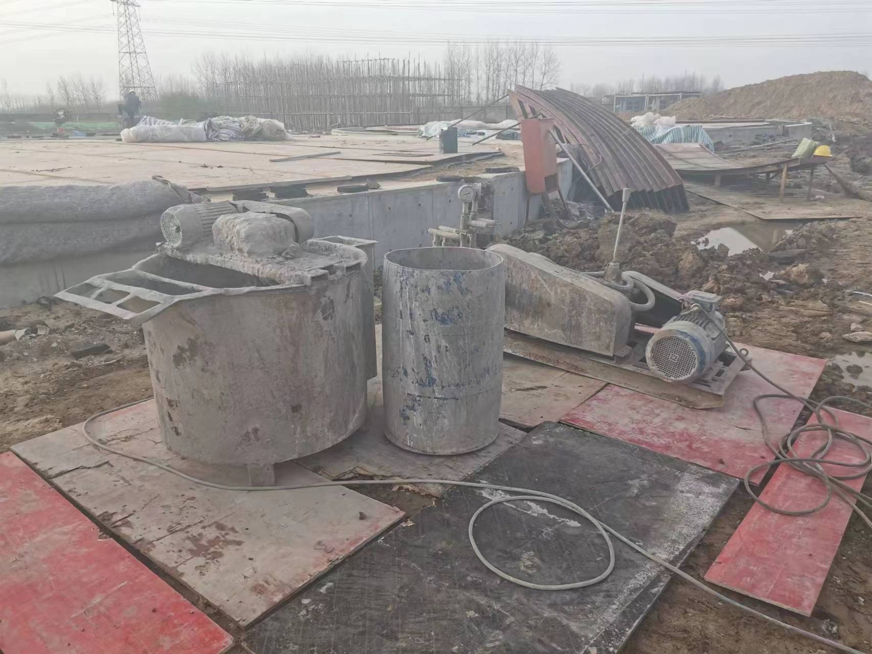 英山设备基础注浆