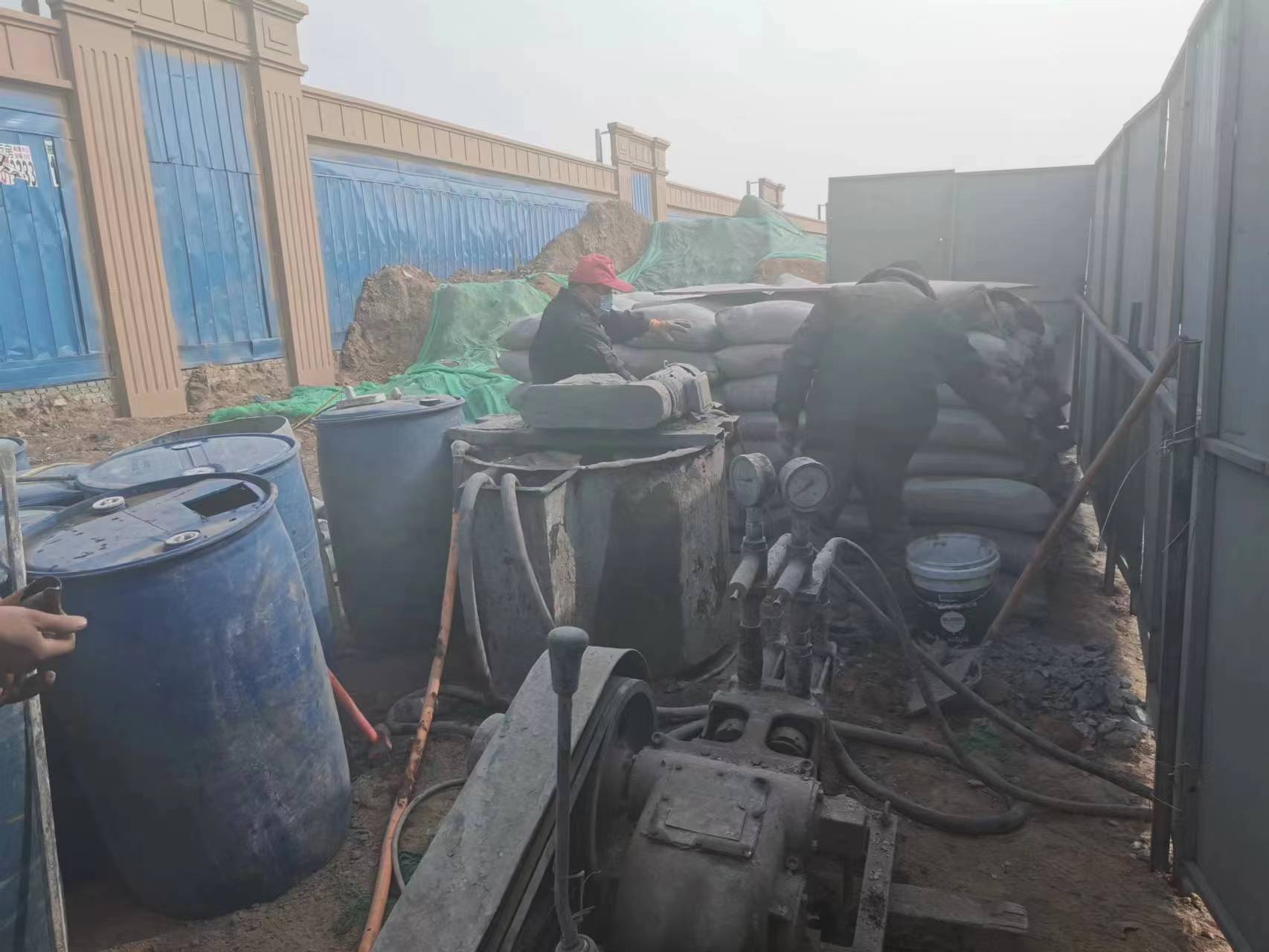 英山房屋下沉注浆