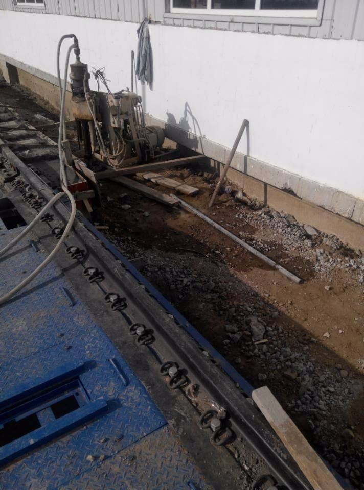 英山注浆治理铁路高路基沉陷病害